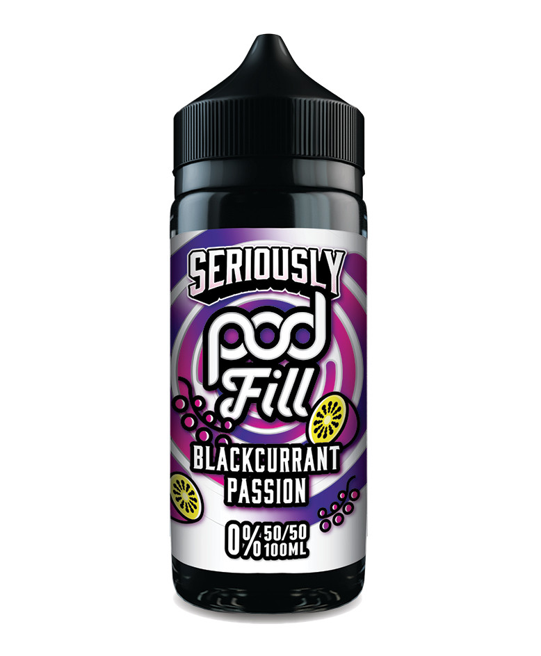 SERIOUSLY PODFILL 100ml - BLACKCURRANT PASSION