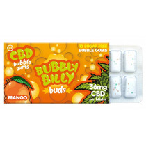 BUBBLY BILLY - CBD BUBBLE GUM - MANGO 36mg